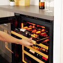 EuroCave - D-INSP-M - Inspiration - 51 Bottle Dual Zone Serving Cabinet