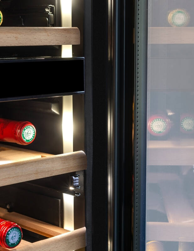 Avintage - 32 Bottle Dual Zone Integrated Wine Cooler - AVI6075PLATINUM