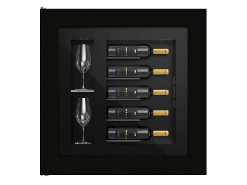 Quadro Vino - Wine Wall Picture QV52 - 5 Bottle Display