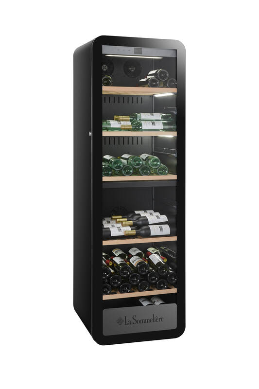 La Sommeliere - 181 Bottle Dual Zone Wine Cabinet - APOGEE190DZN