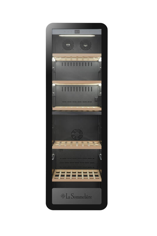 La Sommeliere - 181 Bottle Dual Zone Wine Cabinet - APOGEE190DZN