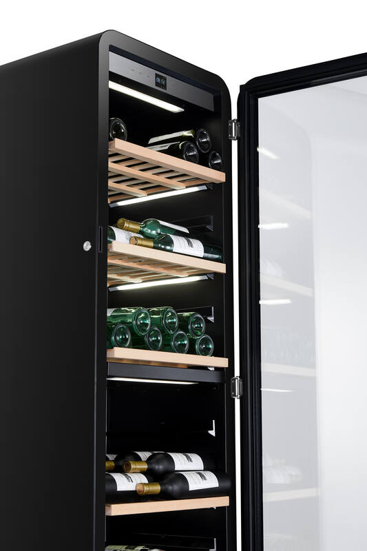 La Sommeliere - 181 Bottle Dual Zone Wine Cabinet - APOGEE190DZN