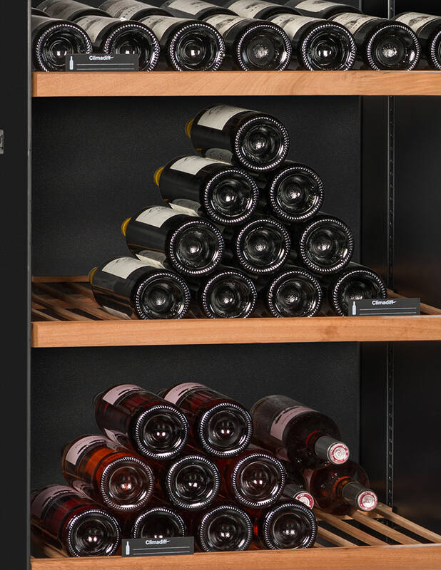 Avintage - 294 Bottle Multi Zone Freestanding Wine Cabinet - DIVA300