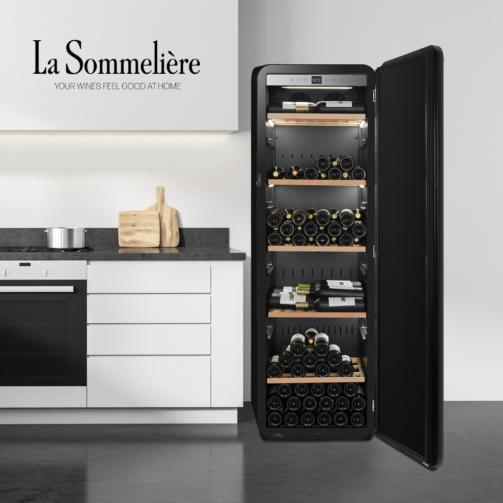 La Sommelière - 185 Bottle Single Zone Wine Cabinet - APOGEE200N