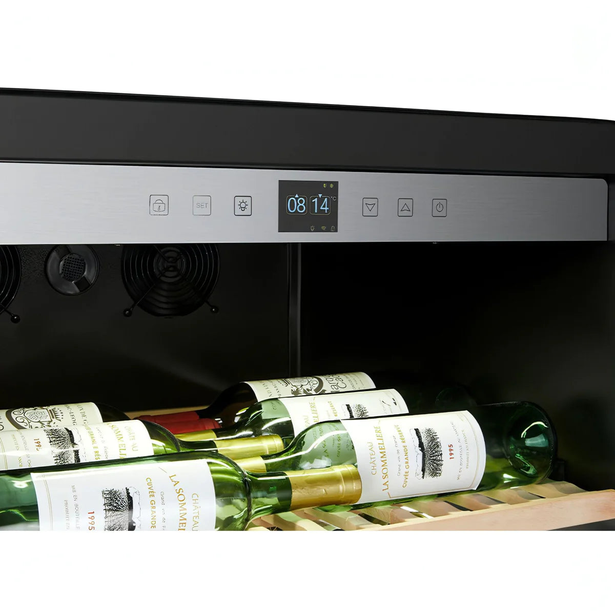 La Sommeliere - 247 Bottle Dual Zone Wine Cabinet - APOGEE250DZN