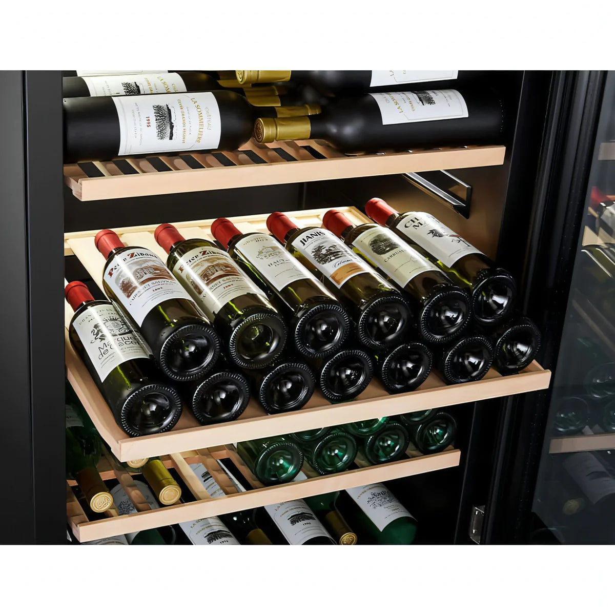 La Sommeliere - 247 Bottle Dual Zone Wine Cabinet - APOGEE250DZN