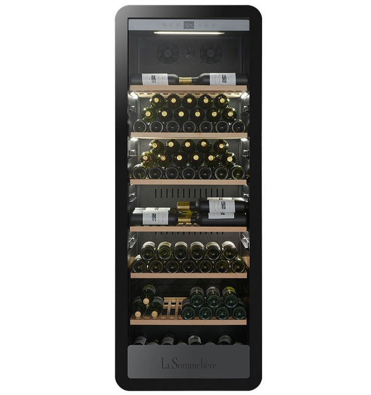 La Sommeliere - 254 Bottle Single Zone Wine Cabinet - APOGEE255PVN