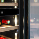 Avintage - 29 Bottle Dual Zone Integrated Wine Cooler - AVI72PLATINUM