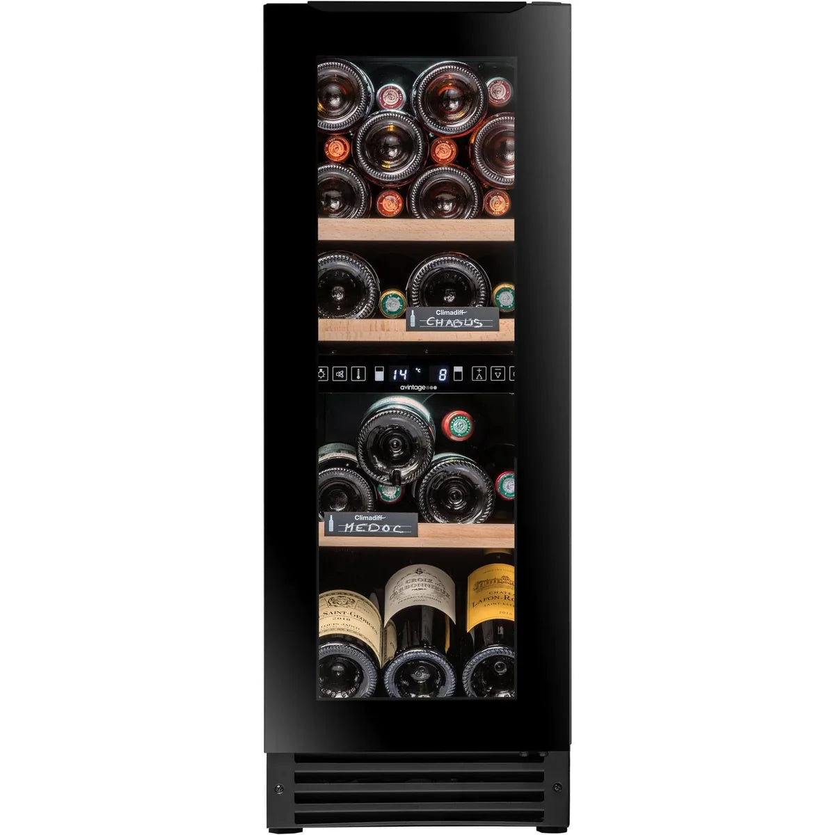 Avintage - 25 Bottle Undercounter Wine Cooler - AVU27D82