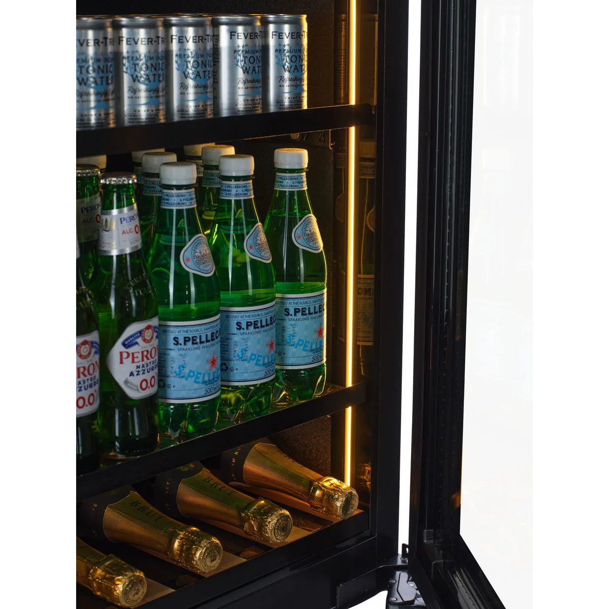 CELLA - 600mm - 118L Undercounter Drinks Fridge - Single Zone - BV34B-TO