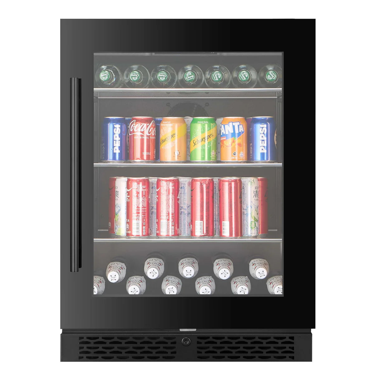 CELLA BV46S-BLACK | 141 Can Beverage Cooler