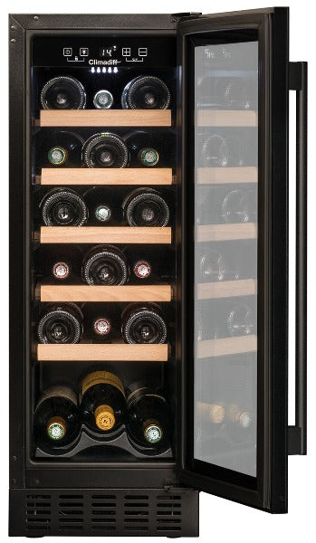 Climadiff - 20 Bottle Single Zone Wine Cooler - CBU20S2B