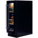Dunavox Flow- 17 Bottle Built-In Wine Cooler - DAUF-17.58DB