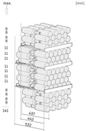 Liebherr - GrandCru 141 Bottle Single Zone Wine Cabinet - WSbl 4201