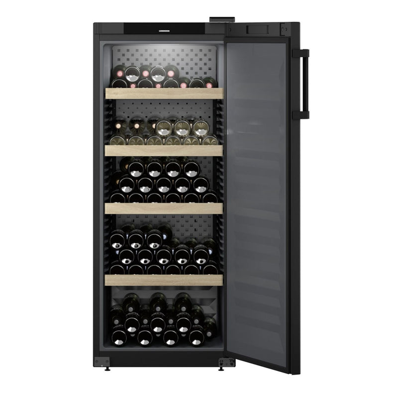 Liebherr - GrandCru 166 Bottle Single Zone Wine Cabinet - WSbl 4601