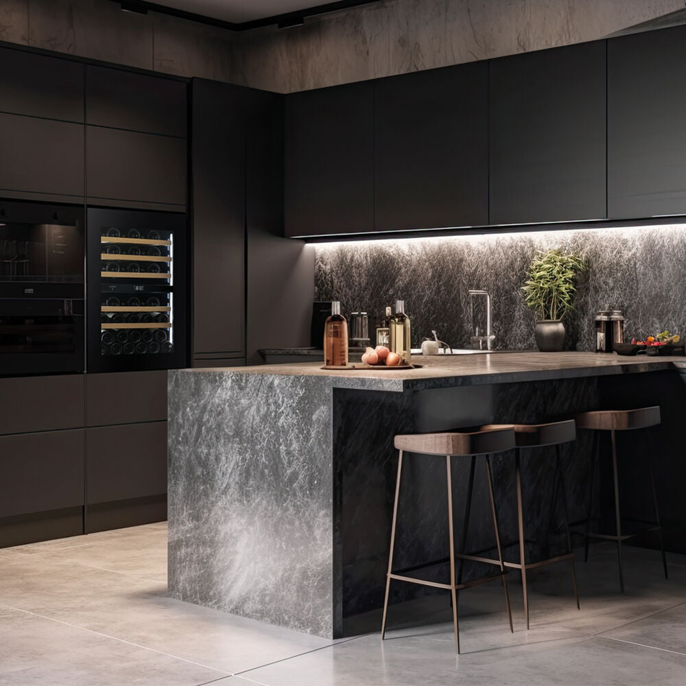 Dunavox Noble-44.TO - 44 Bottle Dual Zone Wine Cooler - DVN-44.120DB.TO