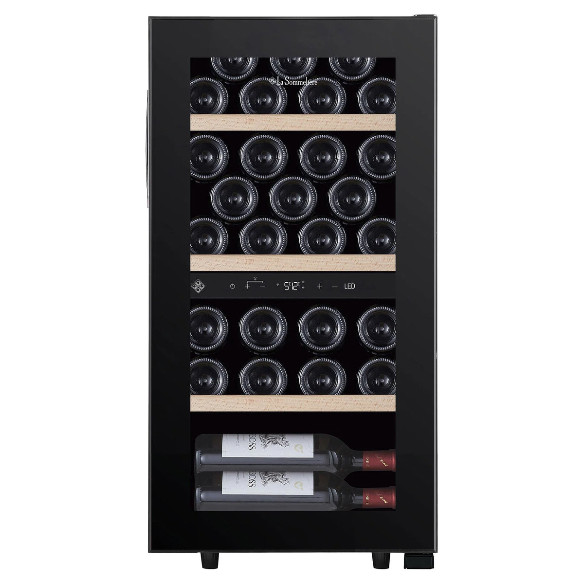 La Sommeliere - 32 Bottle Dual Zone Wine Cooler - SMART32DZ