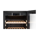 CELLA - 102 Bottle Single Zone Wine Cooler - W122S-BLACK