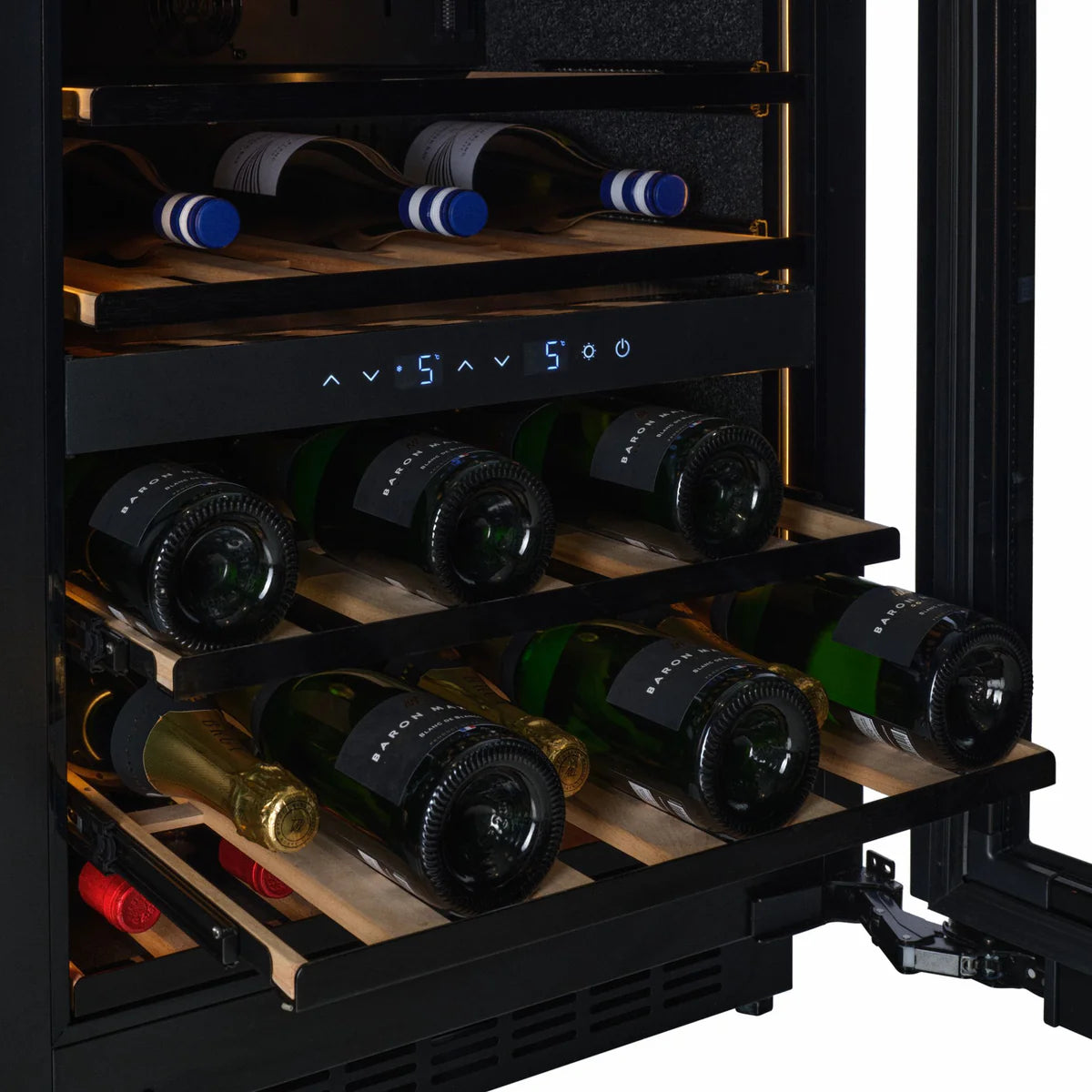 CELLA - 36 Bottle Dual Zone Wine Fridge - W34B-TO