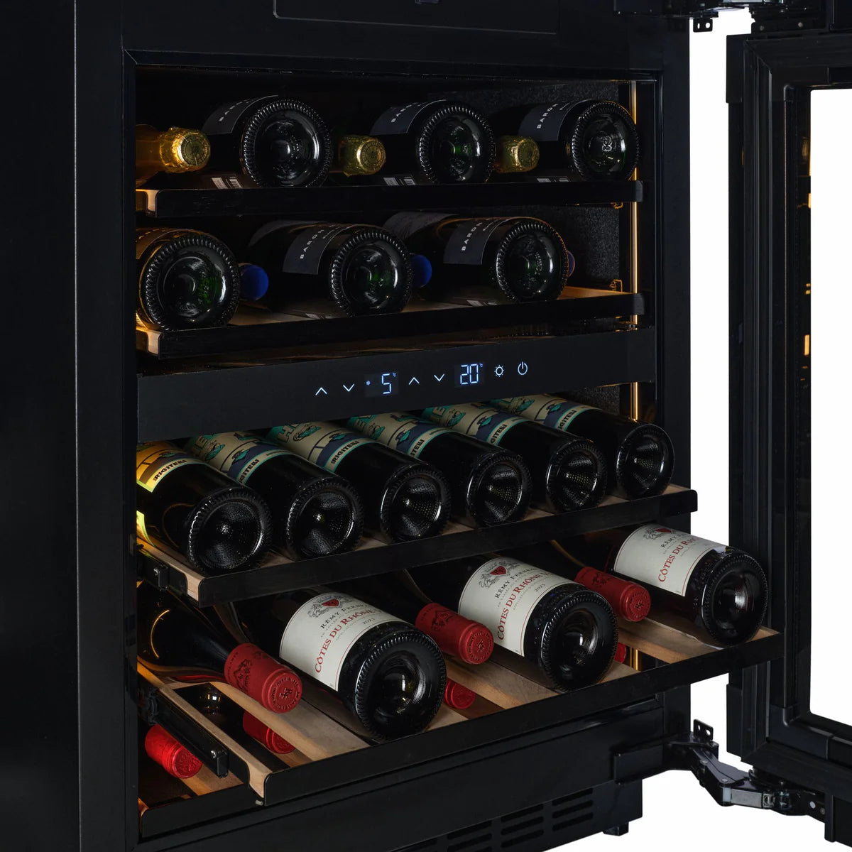 CELLA - 36 Bottle Dual Zone Wine Fridge - W34B-TO