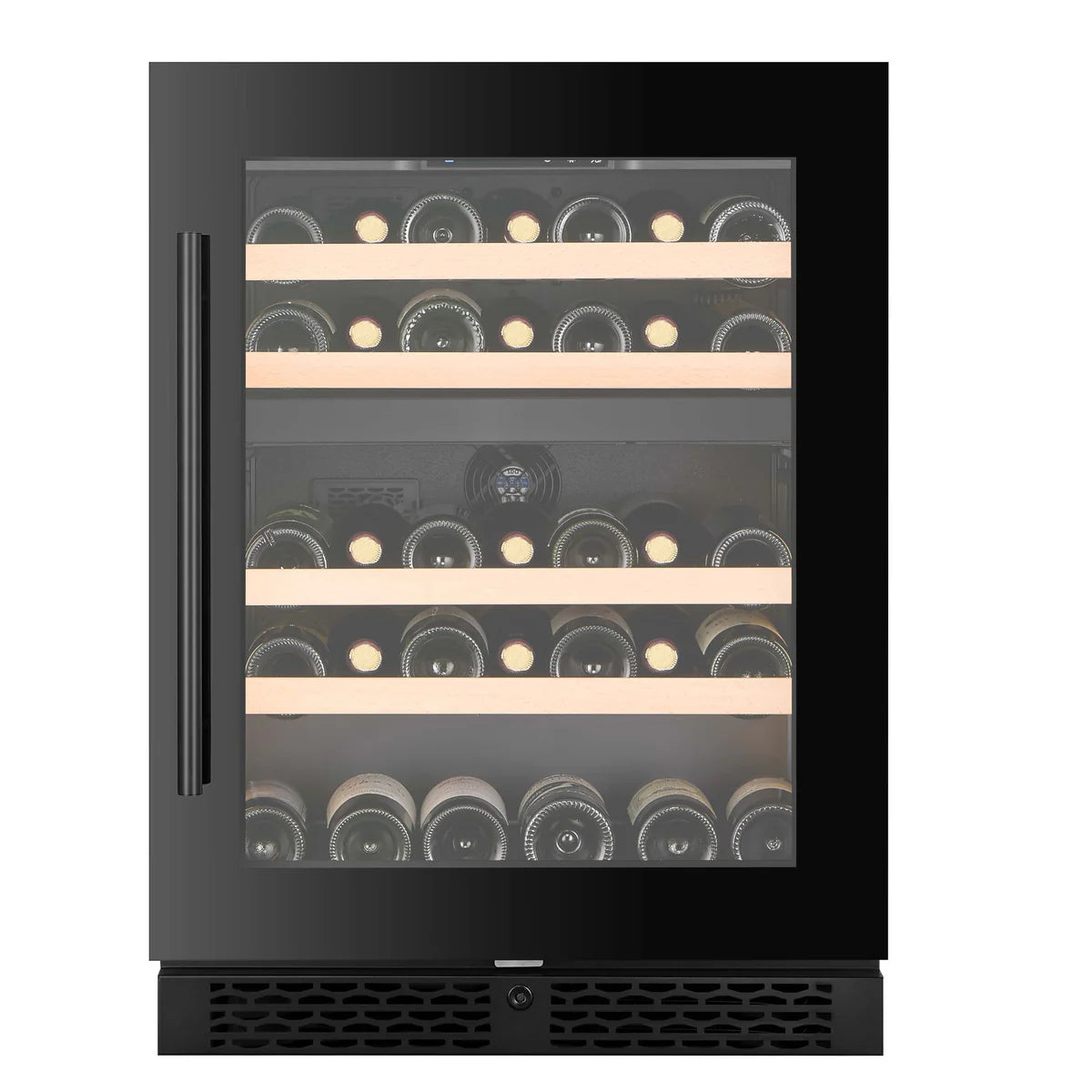 CELLA W39D-BLACK | 39 Bottle Dual Zone Wine Fridge