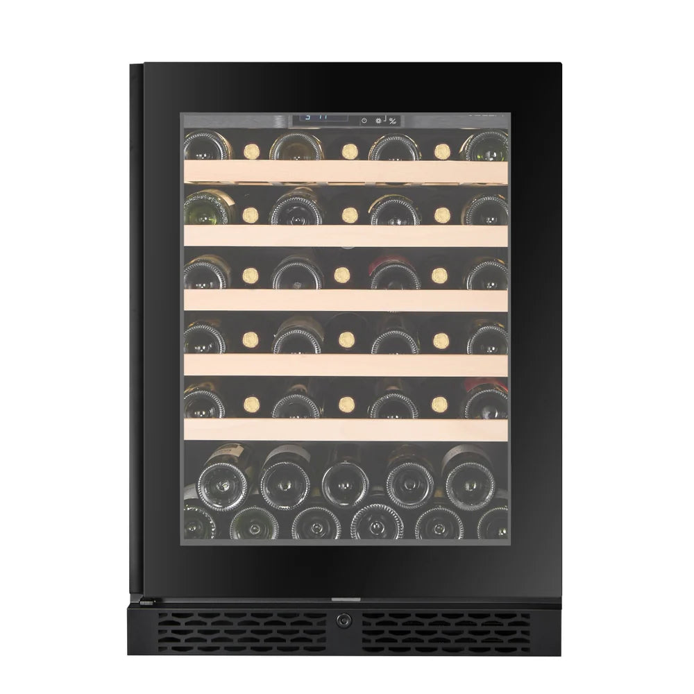 CELLA W46S-BLACK 46 Bottle Dual Zone Wine Fridge