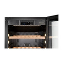 CELLA - 99 Bottle Dual Zone Wine Fridge - W93D-BLACK