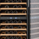 CELLA - 96 Bottle Dual Zone Wine Fridge - W96PANEL-TO