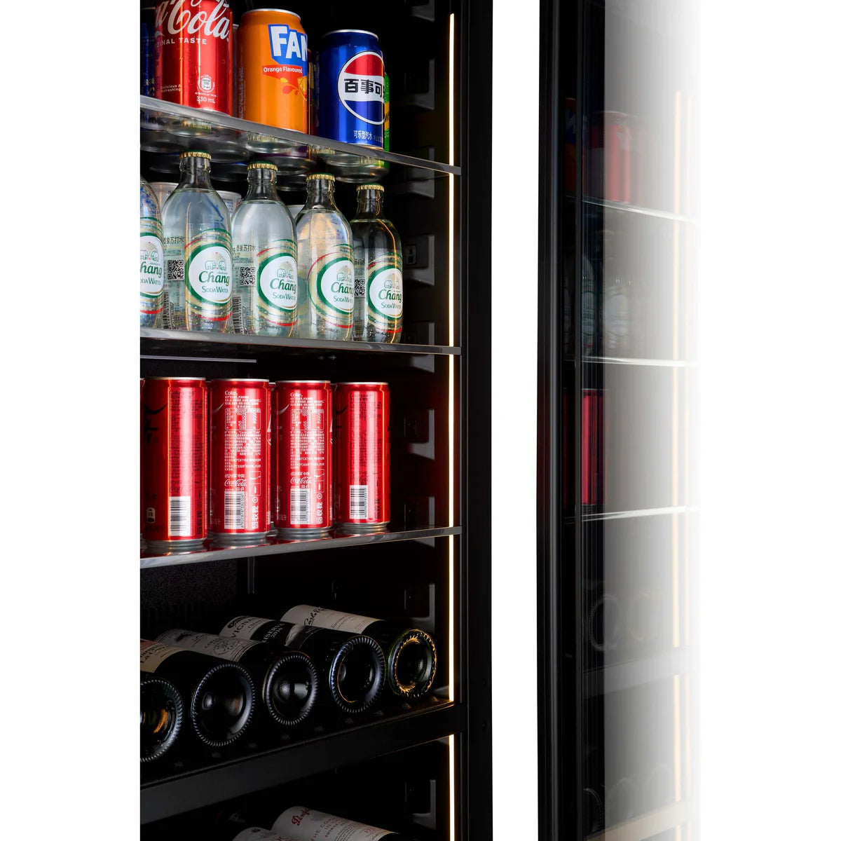 CELLA - Beverage Centre - 36 Bottles / 76 Cans - WBV75D-BLACK