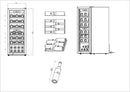 mQuvée - WineExpert 38 Stainless Dual Zone Wine Fridge