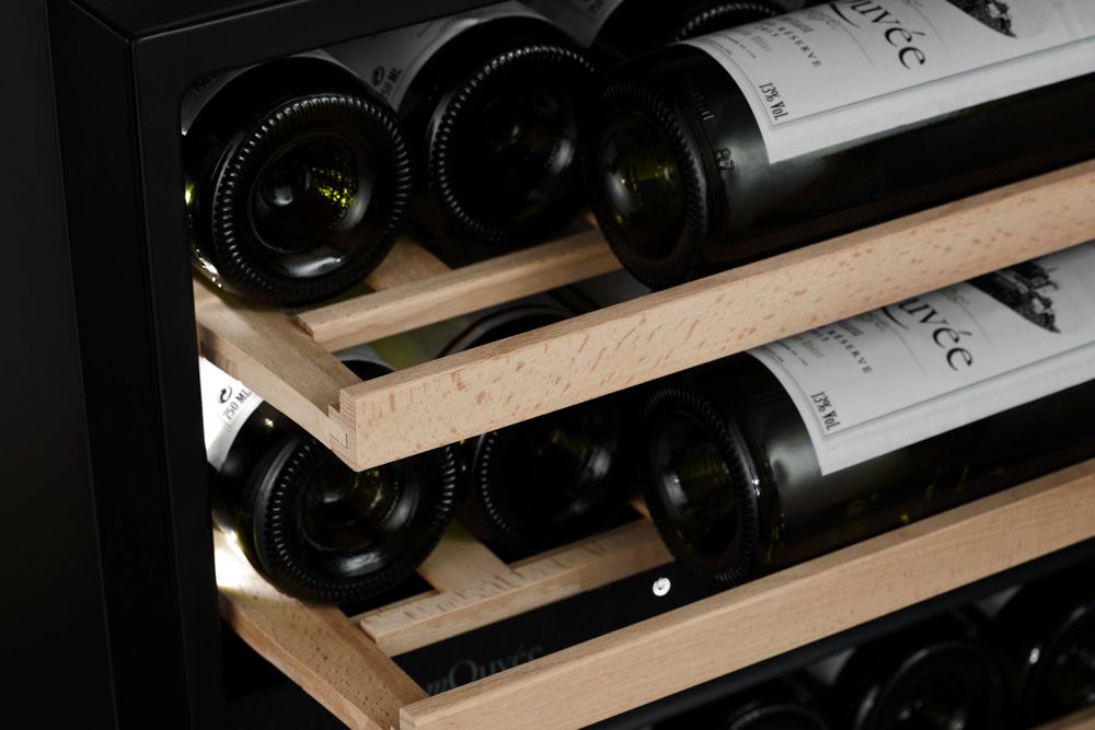 mQuvée - WineKeeper 112D Panel Ready Push/Pull Wine Fridge