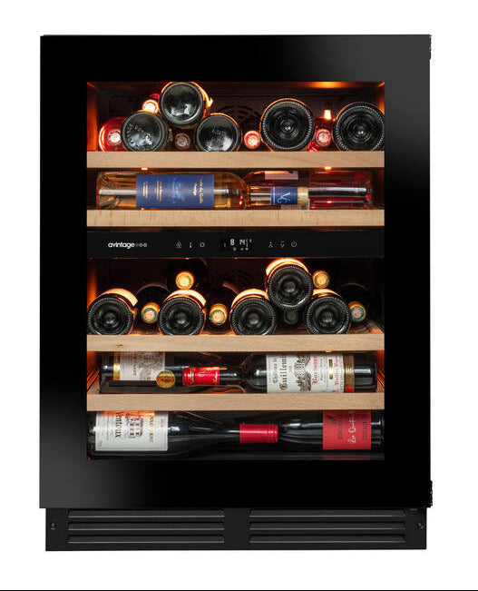 Avintage - AVU50PLATINUM Dual Zone Built-In Wine Fridge