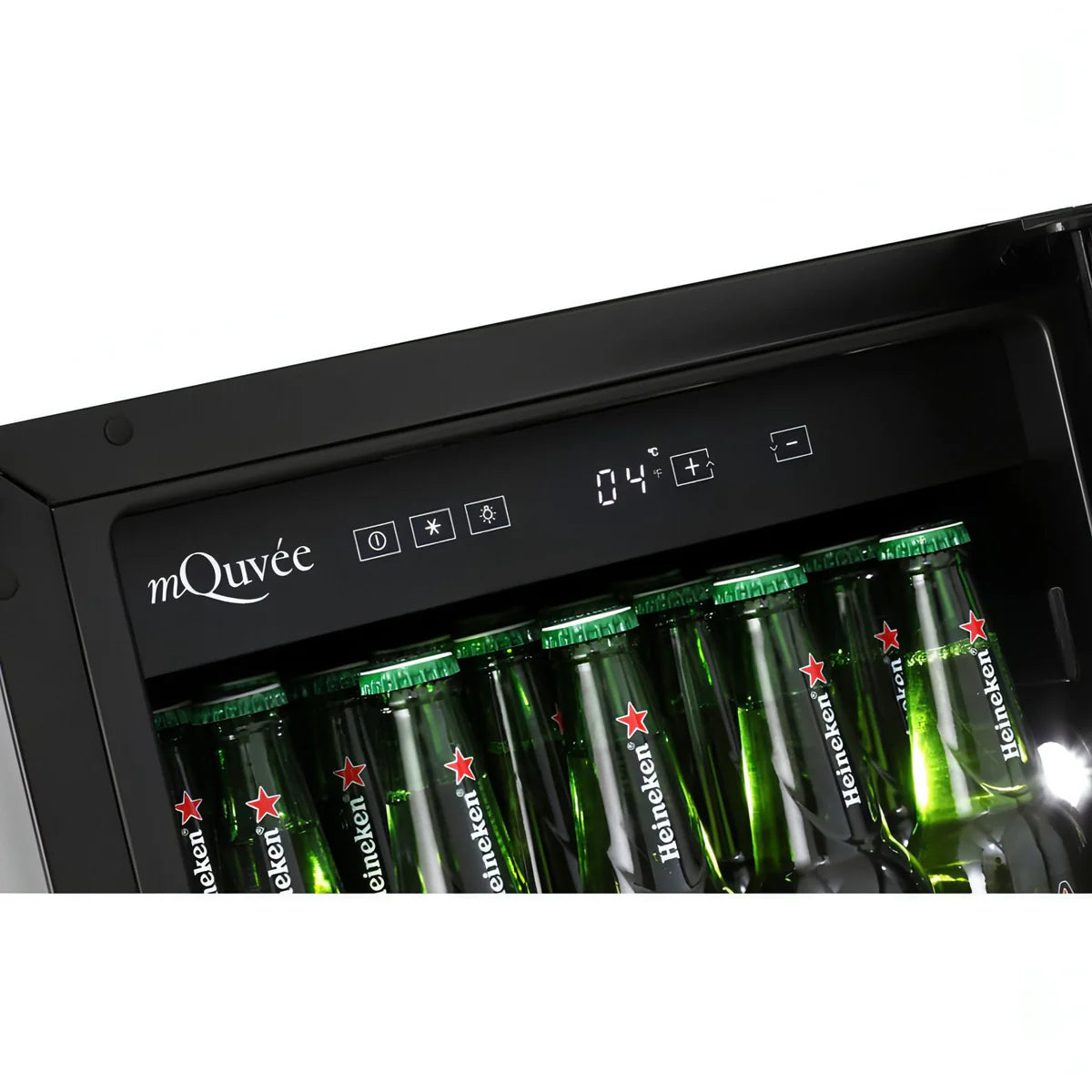 mQuvée - BeerServer 40 Stainless Undercounter Drinks Fridge