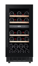 Cavin - Arctic Collection 40D Fullglass Black Dual Zone Wine Fridge
