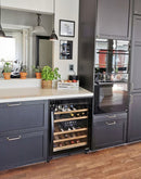 Cavin - Scandinavian Collection 40 Black Dual Zone Wine Fridge