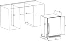 Cavin - Scandinavian Collection 40 Black Dual Zone Wine Fridge