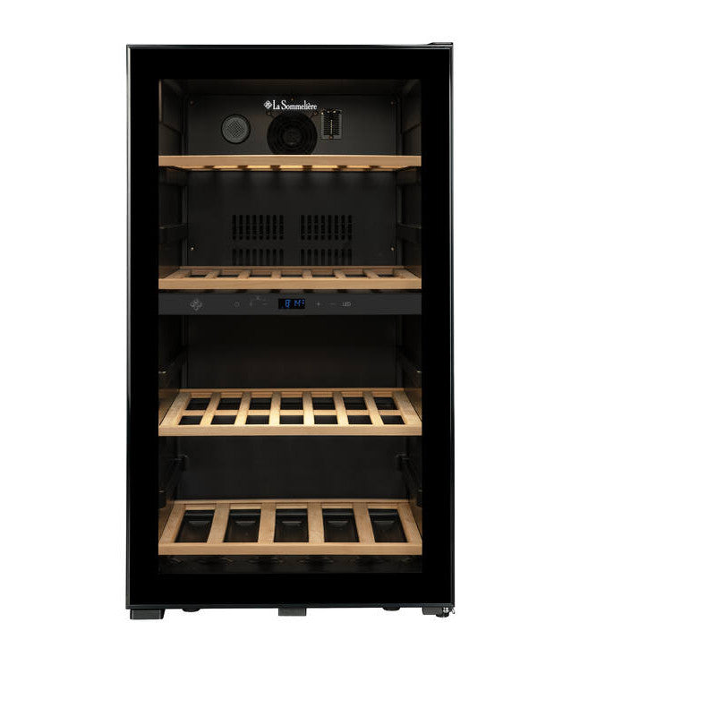 La Sommeliere - 52 Bottle Dual Zone Wine Cooler - SMART52DZ