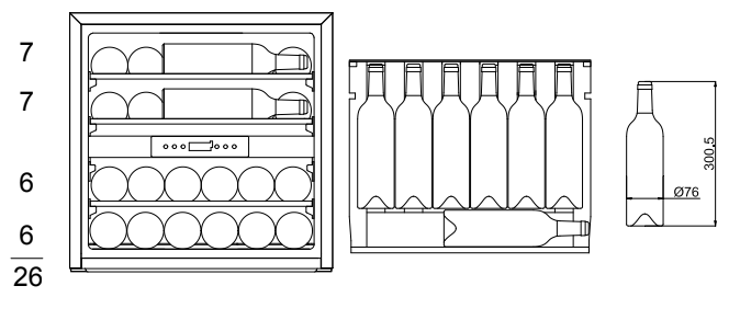 mQuvée - WineKeeper Exclusive 25D Panel Ready Dual Zone Wine Fridge