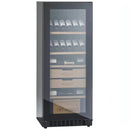 mQuvée - Velvet 100 Glass 142 Bottle Single Zone Wine Cabinet
