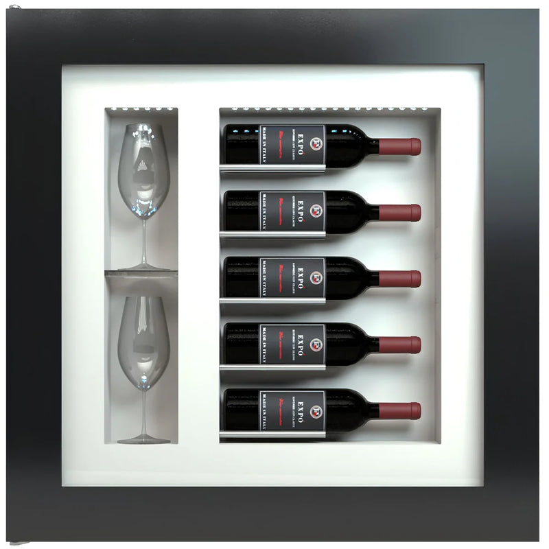 Quadro Vino - Wine Wall Picture QV52 - 5 Bottle Display