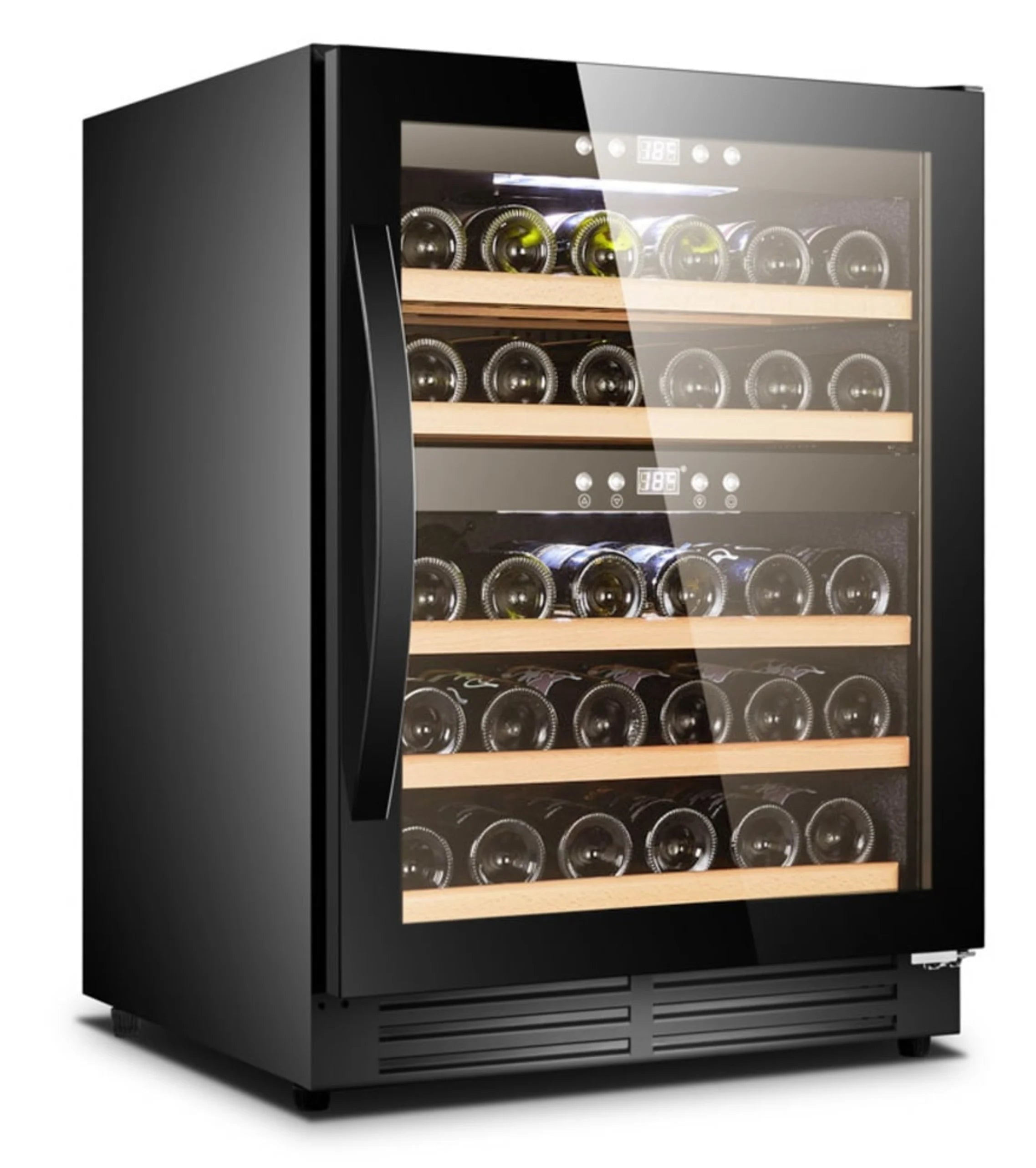 Cavin - Scandinavian Collection 40 Black Dual Zone Wine Fridge