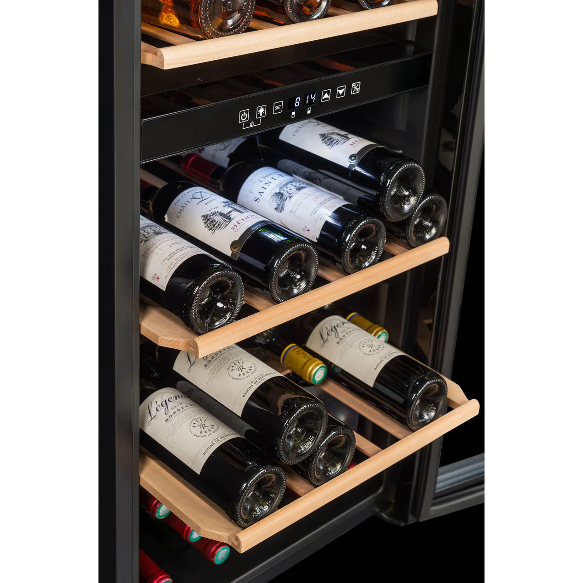 La Sommeliere - 91 Bottle Dual Zone Wine Cooler - SLS90DZ