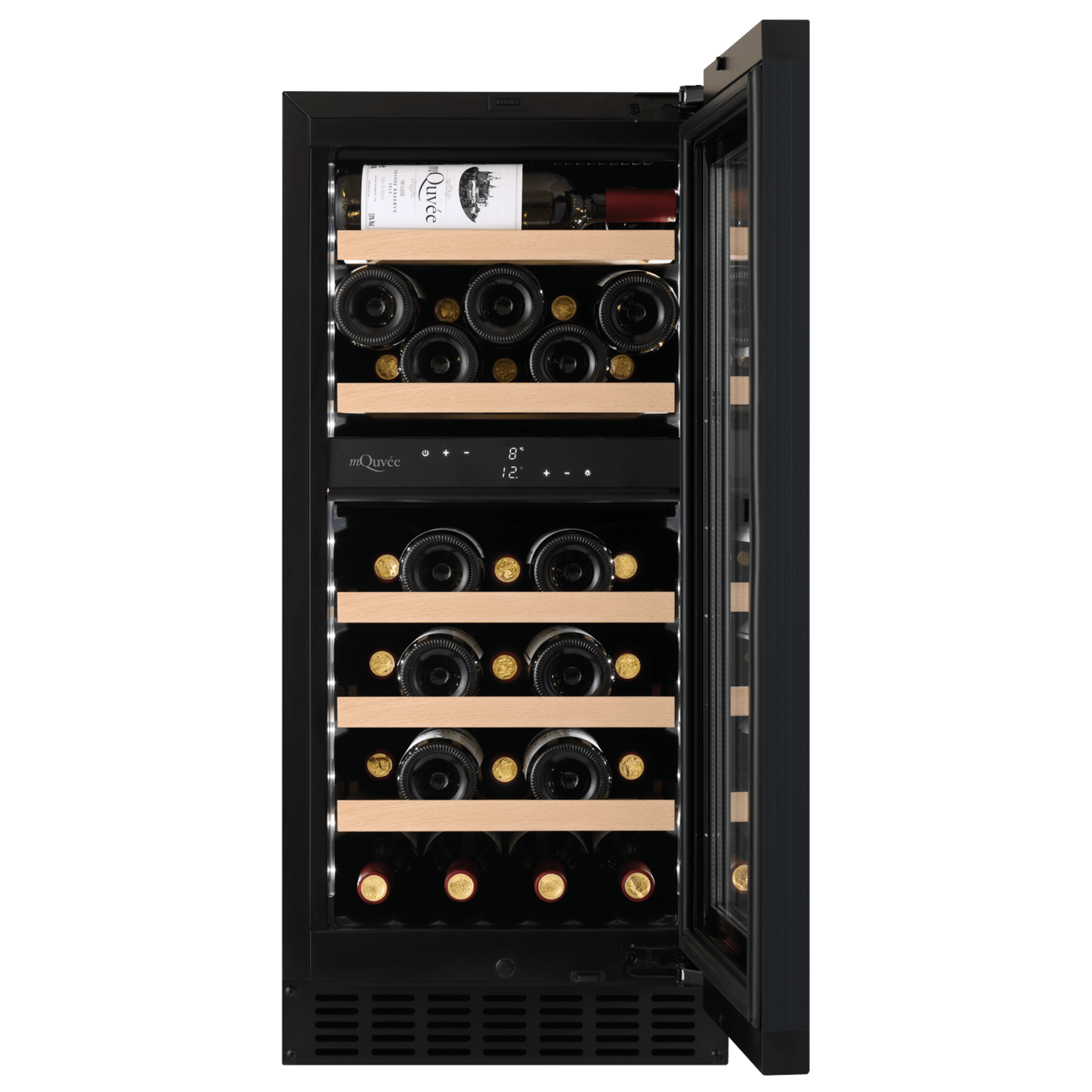 mQuvée - WineCave 780 40D Panel Ready Dual Zone Wine Fridge