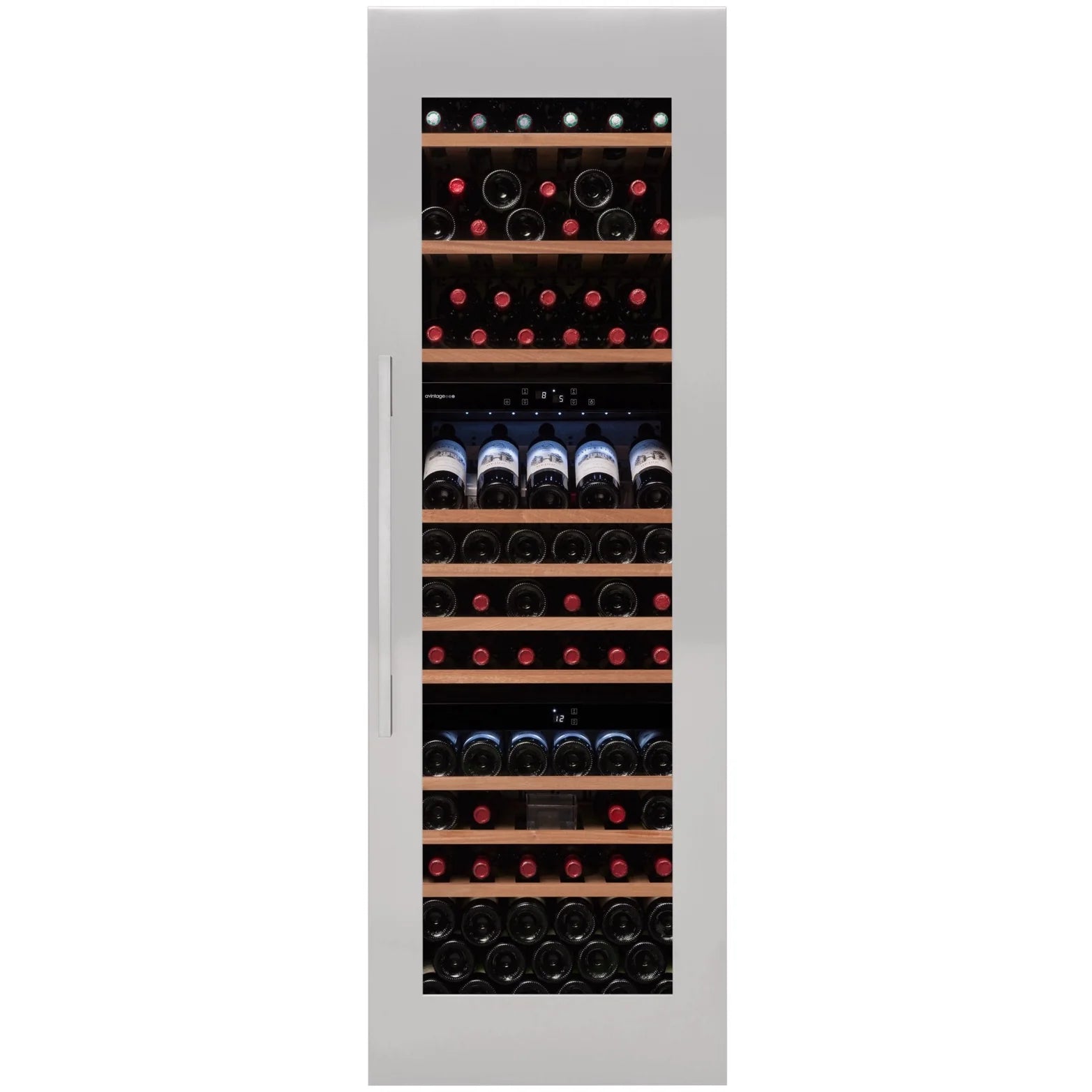 Avintage - 97 Bottle Three Zone Integrated Wine Cooler - AVI97AX3ZI