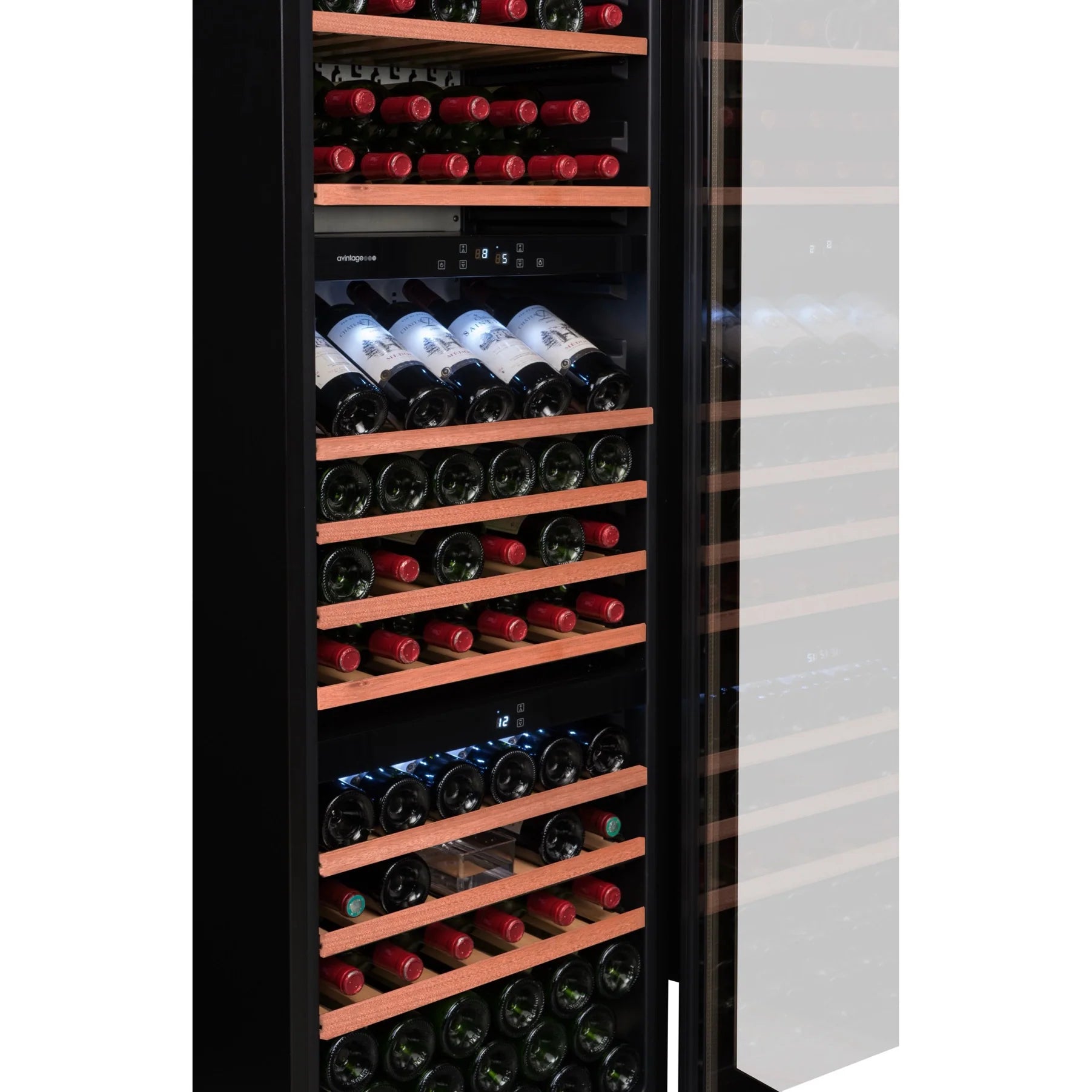 Avintage - 97 Bottle Three Zone Integrated Wine Cooler - AVI97AX3ZI