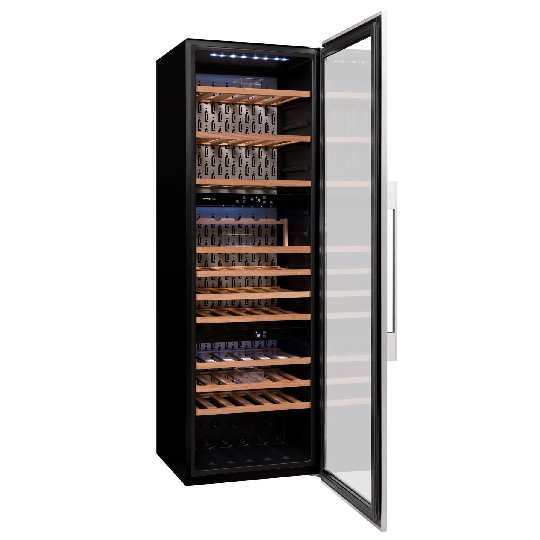 Avintage - 97 Bottle Three Zone Integrated Wine Cooler - AVI97AX3ZI