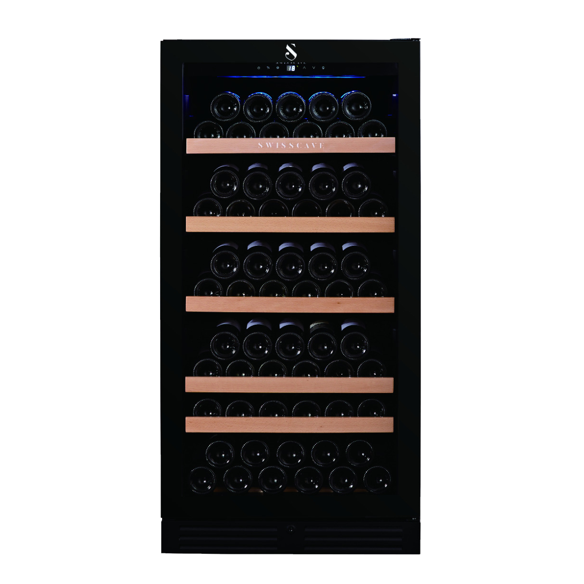 Swisscave - Classic Edition 111 Bottle Single Zone Wine Cooler - WL355F