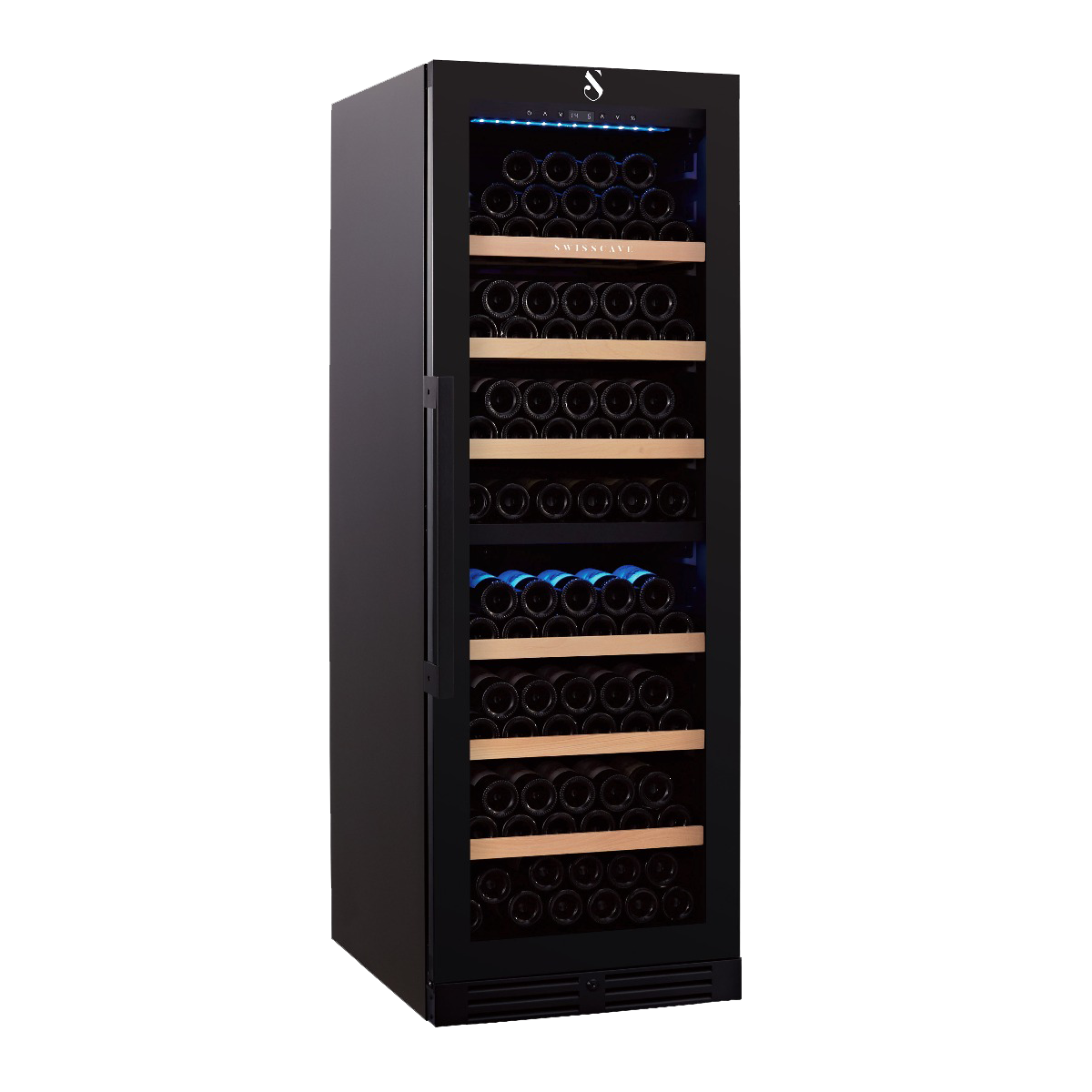 Swisscave - Classic Edition 154 Bottle Dual Zone Wine Cooler - WL455DF