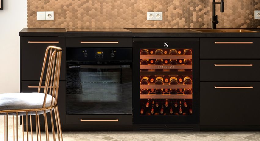 Swisscave - Kitchen Edition Built In Dual Zone Wine Cooler - WUB-60DF