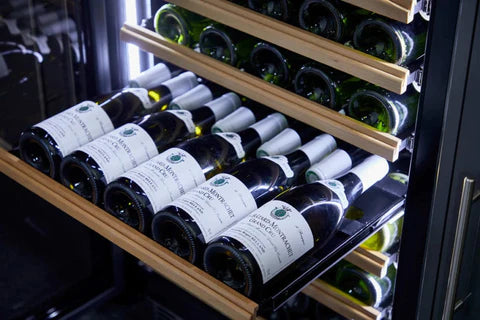Vin Garde - Volnay 168 Bottle Single Zone Wine Cooler - Black